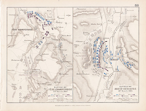 Battles of Fre Champenoise and Arcis-Sur-Aube