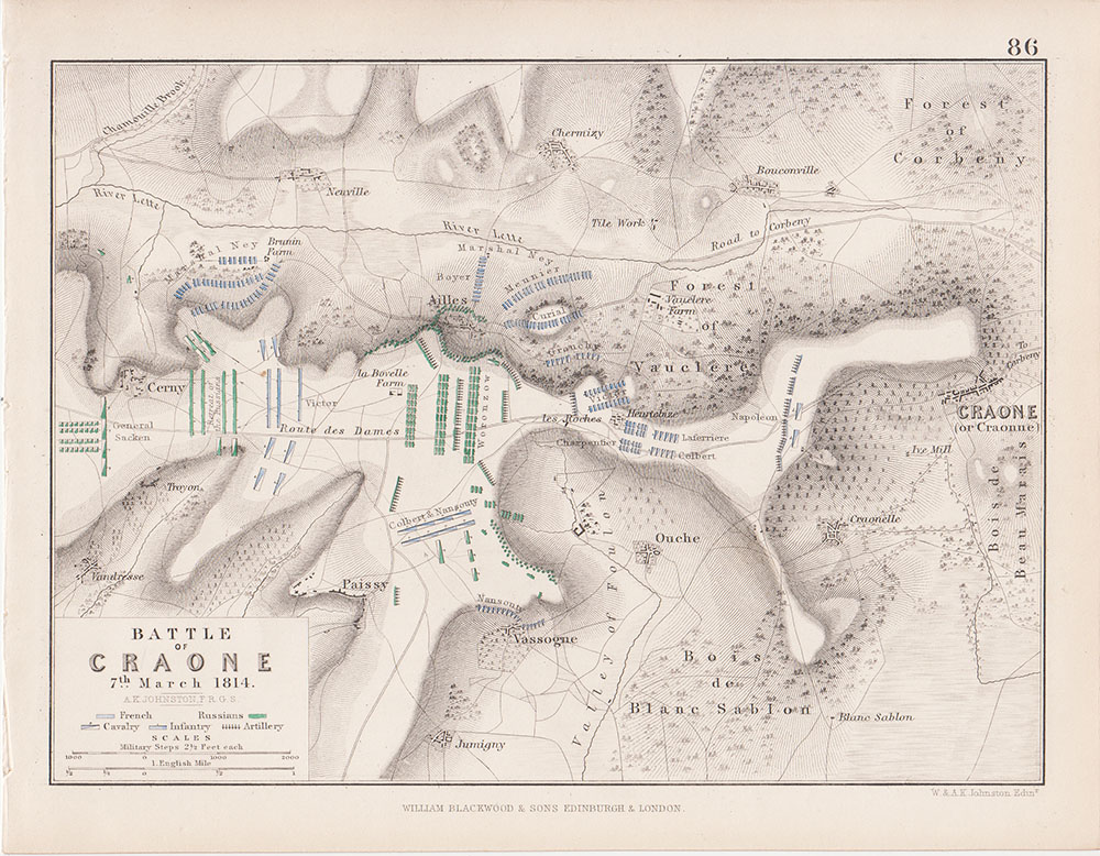 Battle of Craone 7th March 1814
