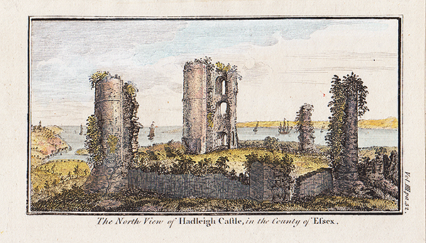 The North view of Hadleigh Castle in the County of Essex 