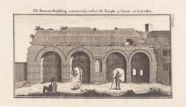 The Roman Building commonly called the Temple of Janus at Leicester 