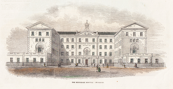 The Middlesex Hospital Enlarged
