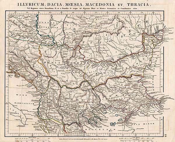  Illyricum Dacia Moesia Macedonia et Thracia   -  Aaron Arrowsmith