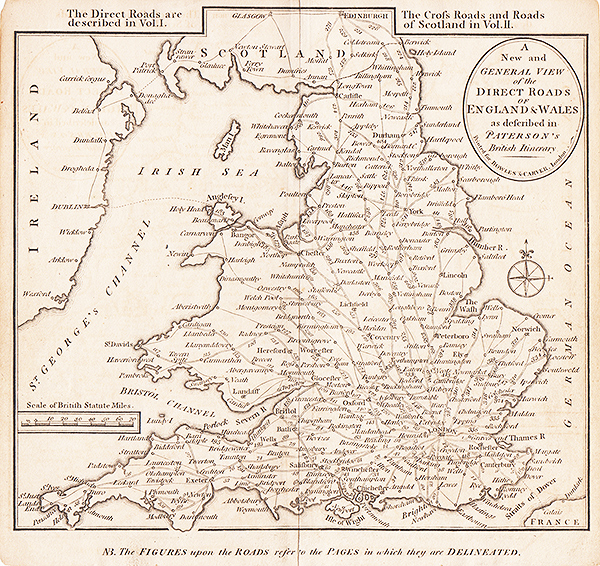 A New and General View of the Direct Roads of England and Wales 