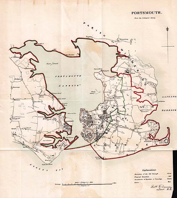 Portsmouth Town Plan - RK Dawson 