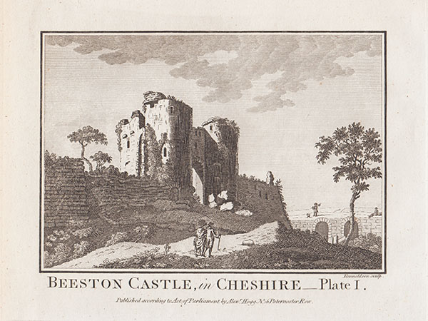 Beeston Castle in Cheshire Plate 1 