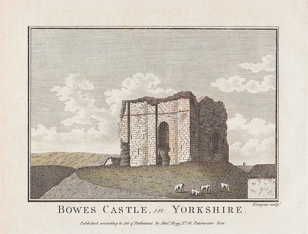 Bowes Castle in Yorkshire