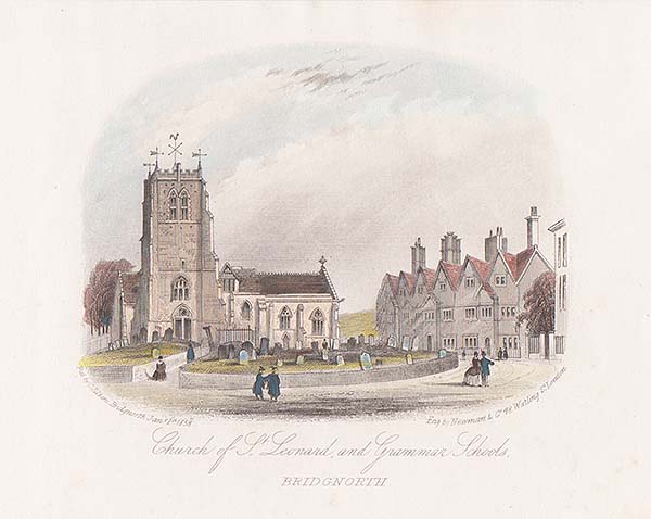 Church of St Leonards and Grammar School Bridgenorth 