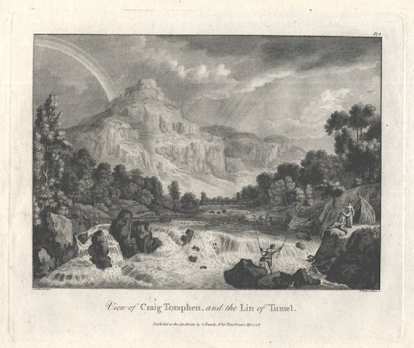 View of Craig Toraphen and the Lin of Tumel.