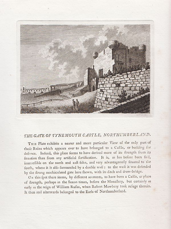 The Gate of Tynemouth Castle Northumberland
