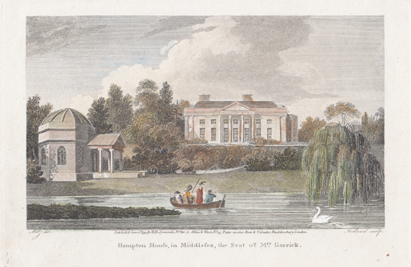Hampton House in Middlesex the Seat of Mr Garrick