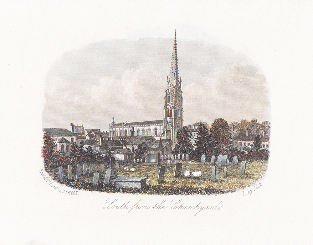 Louth from the Churchyard.