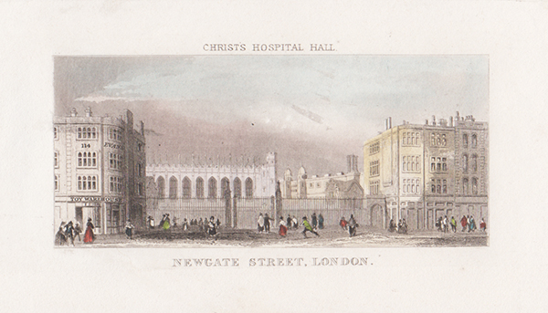 Christ's Hospital Hall Newgate Street London