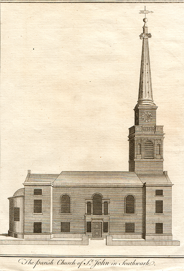 The Parish Church of St John in Southwark