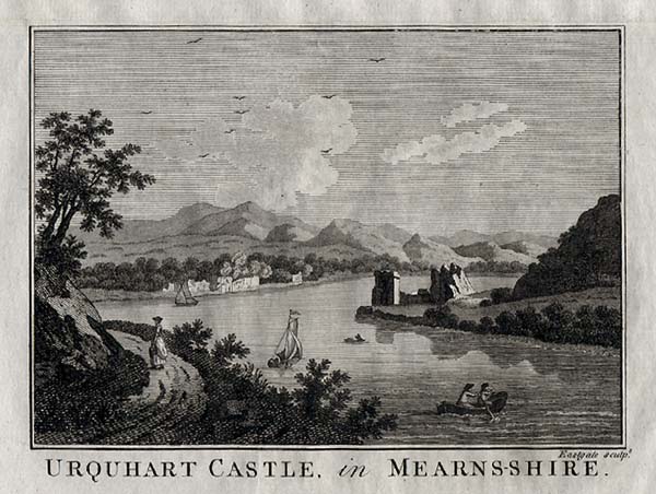 Urquhart Castle in Mearns-shire.