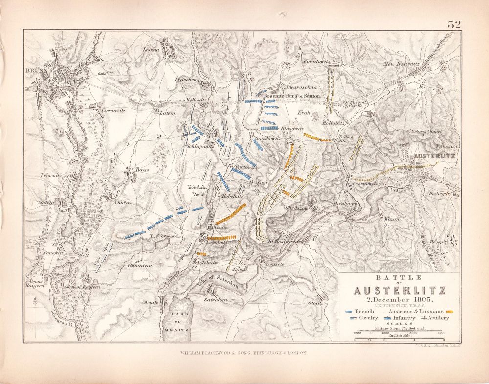 Battle of Austerlitz 2 December, 1805,