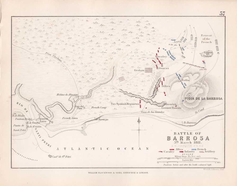 Battle of Barrosa 5th March, 1811.