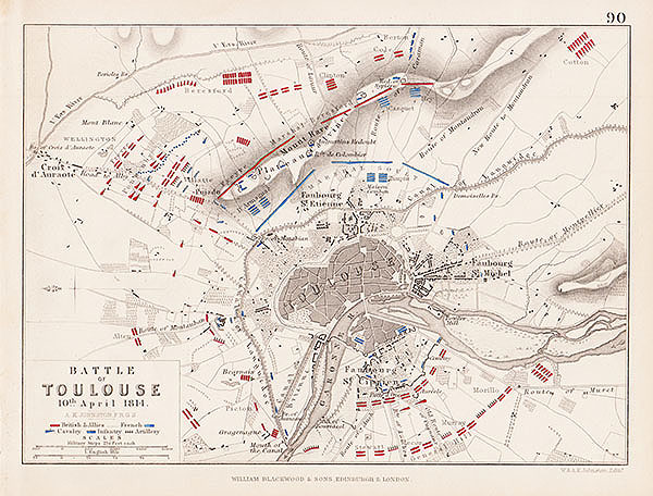 Battle of Toulouse 10th April 1814 