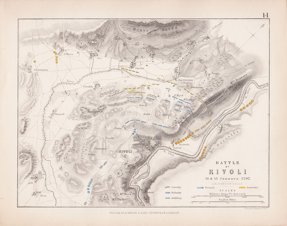 Battle of Rivoli  14th & 15th January 1797