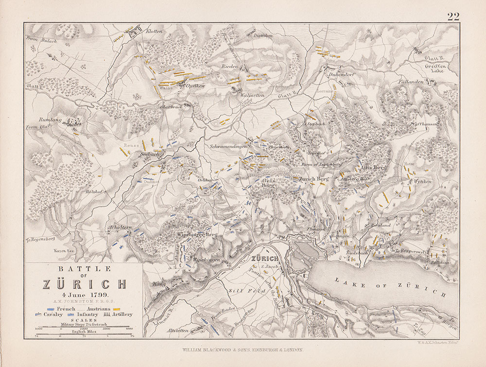 Battle of Zurich 4th June 1799
