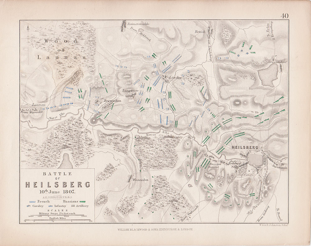 Battle of Heilsberg 10th June 1807 