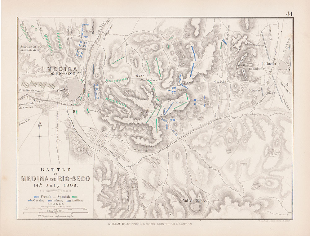 Battle of Medina de Rio - Seco 14th July 1808