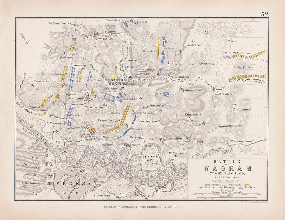 Battle of Wagram 5th & 6th July 1809 Sheet 2 - 6th July 