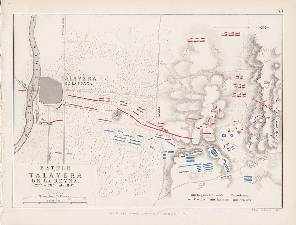 Battle of Talavera De La Reyna 27th & 28th July 1809
