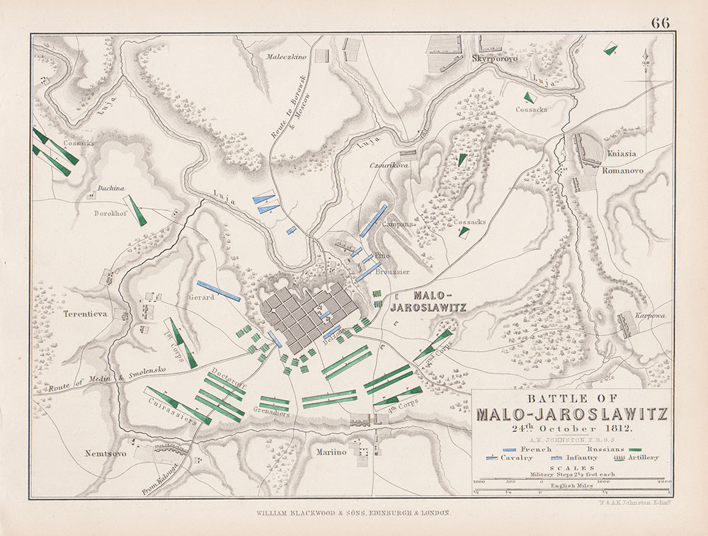 Battle of Malo - Jaroslawitz 24th October 1812