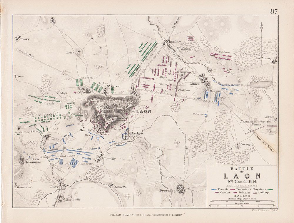 Battle of Laon 9th March 1814