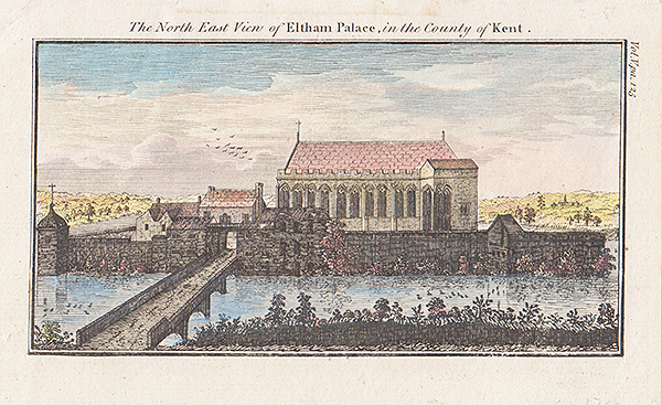 The North East view of Eltham Palace in the County of Kent 