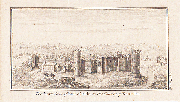 The North View of Farley Castle in the County of Somerset 