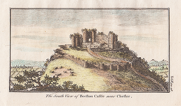 The South View of Beeston Castle near Chester 