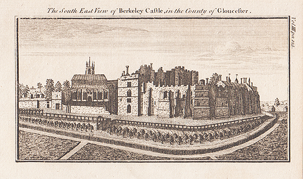 The South East view of Berkeley Castle in the County of Gloucester 