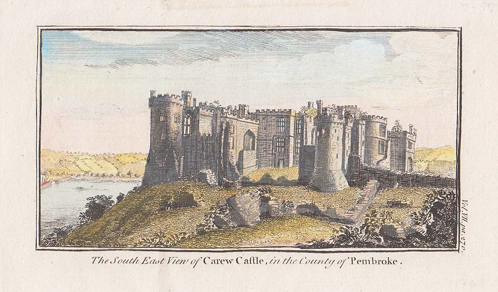 The South East view of Carew Castle in the County of Pembroke
