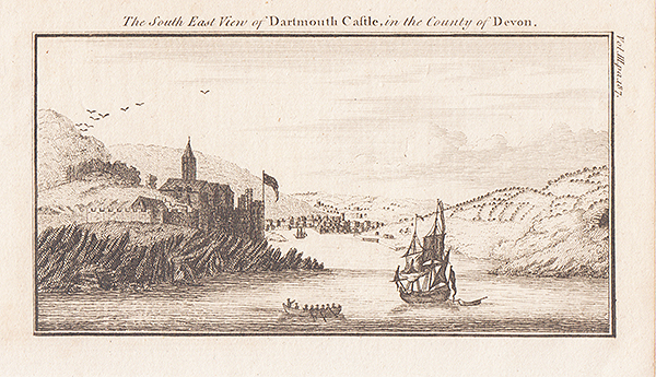 The South East View of Dartmouth Castle in the County of Devon 