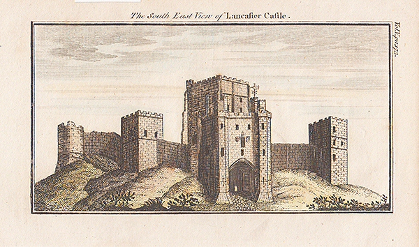 The South East view of Lancaster Castle 
