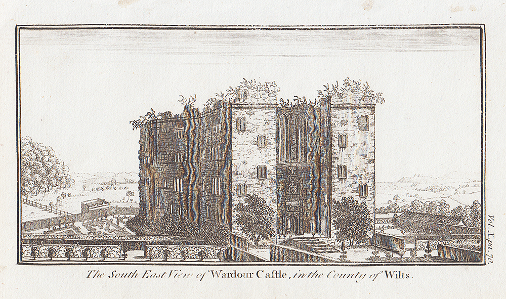 The South East View of Wardour Castle in the County of Wilts
