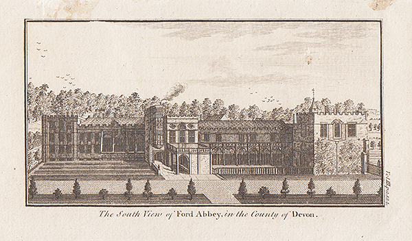 The South view of Ford Abbey in the County of Devon 