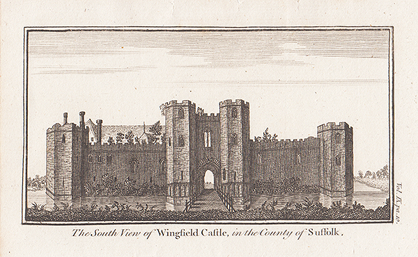The South View of Wingfield Castle in the County of Suffolk