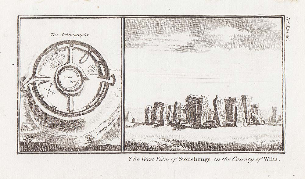 The West View of Stonehenge in the County of Wilts 