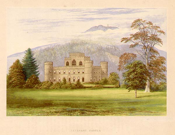 Inverary Castle near Inverary