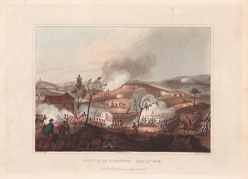 Battle of Corruna Jan 17th 1809 
