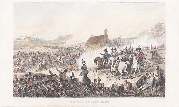 Battle of Waterloo, Wavre,  Quatre Bras and Ligny 