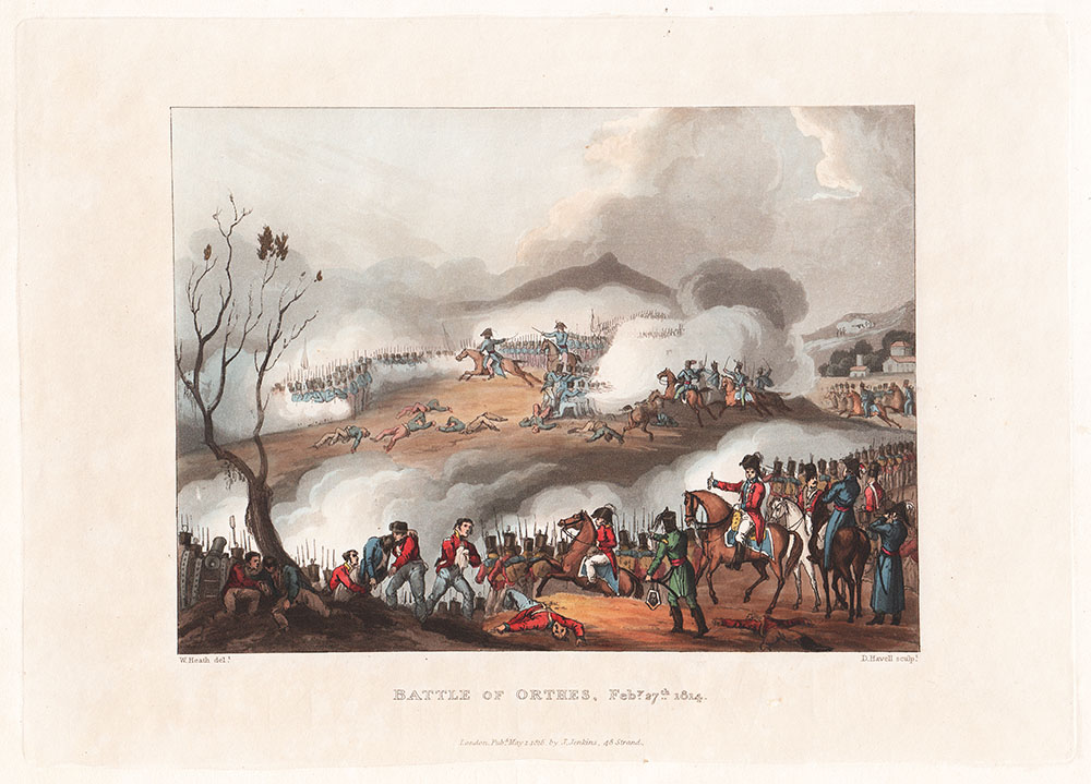 Battle of Orthes Feby 27th 1814
