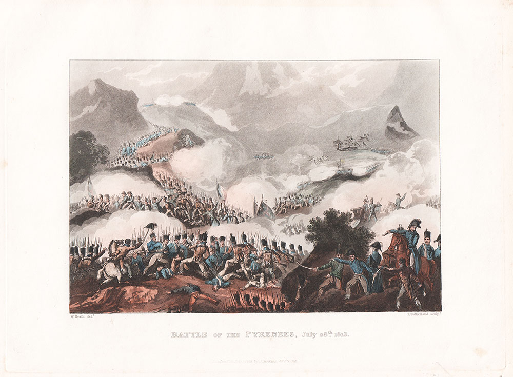 The Battle of the Pyrenees  July 28th 1813 