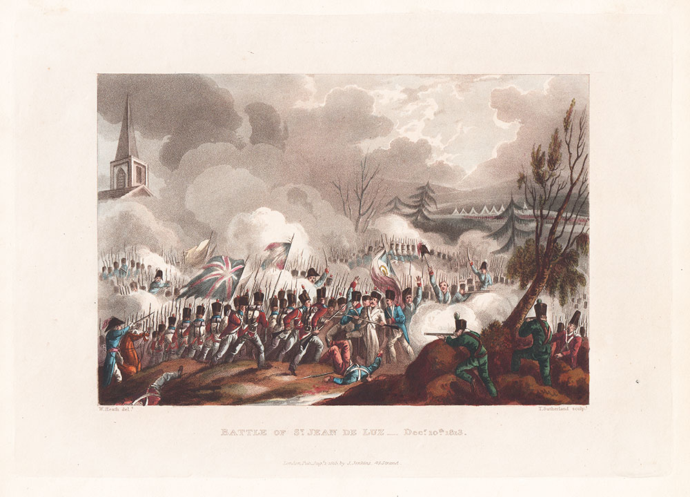 Battle of St Jean De Luz  -  Decr 10th 1813