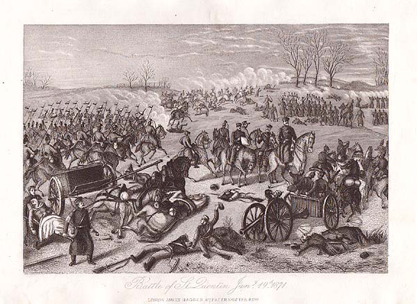 Battle of St Quentin  Jan 19th 1871