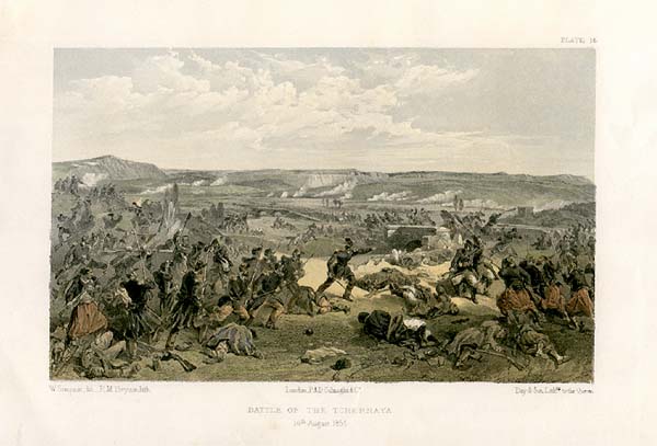 Battle of Tchernaya 16th August 1855