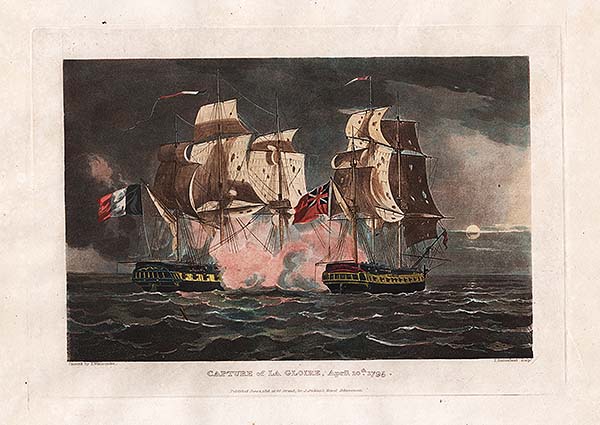 Capture of La Gloire April 10th 1796