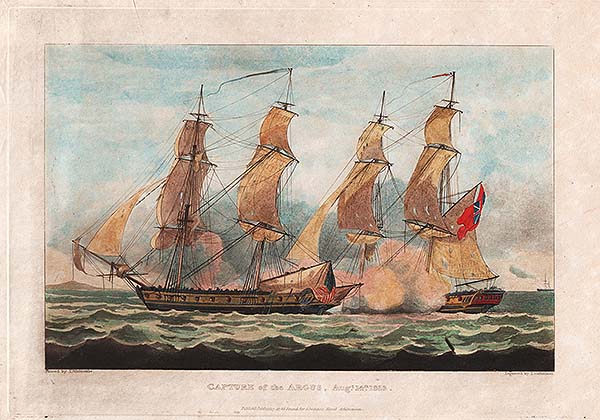 Capture of the Argus August 14th 1813